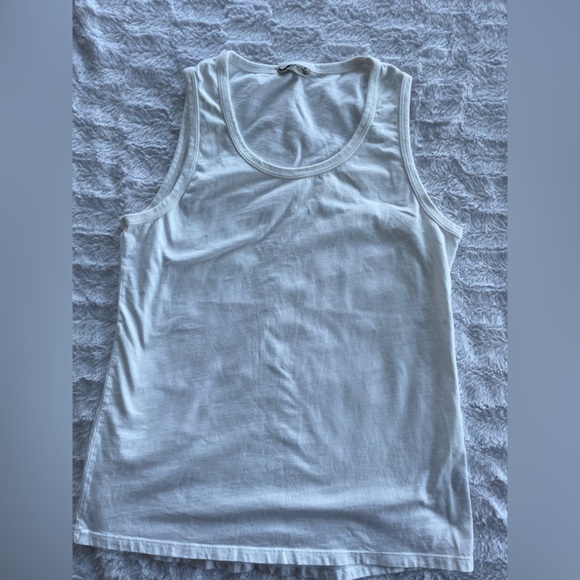 White Tank Top - Picture 3 of 3